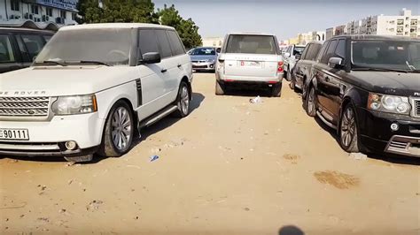Check out the abandoned luxury cars in Dubai car yard | GQ India