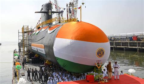 Navy launches 4th Scorpene-class submarine Vela- The Week