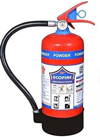 Eco Fire Dry Chemical Powder (DCP) Type 6 Kg Fire Extinguisher (Red and ...