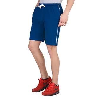 CHECKERSBAY Girls Cotton Sports Shorts (Royal Blue, 11-12 Years ...