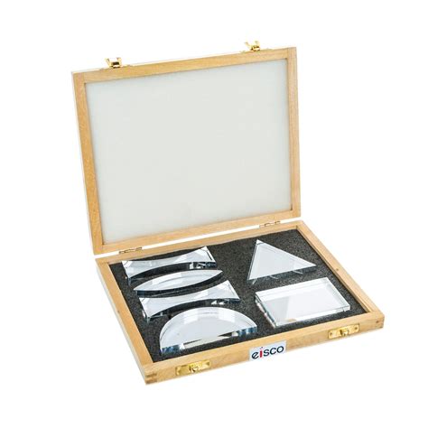 Eisco Premium Acrylic Prisms — Set of 6, Different Shapes, Supplied in ...