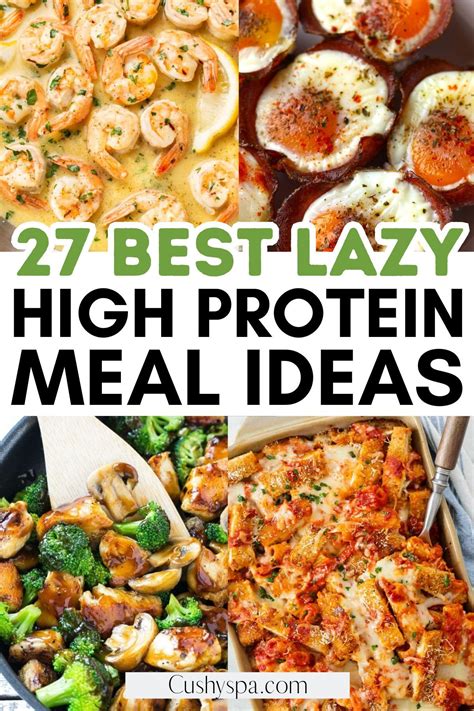 Healthy high protein meals – Artofit