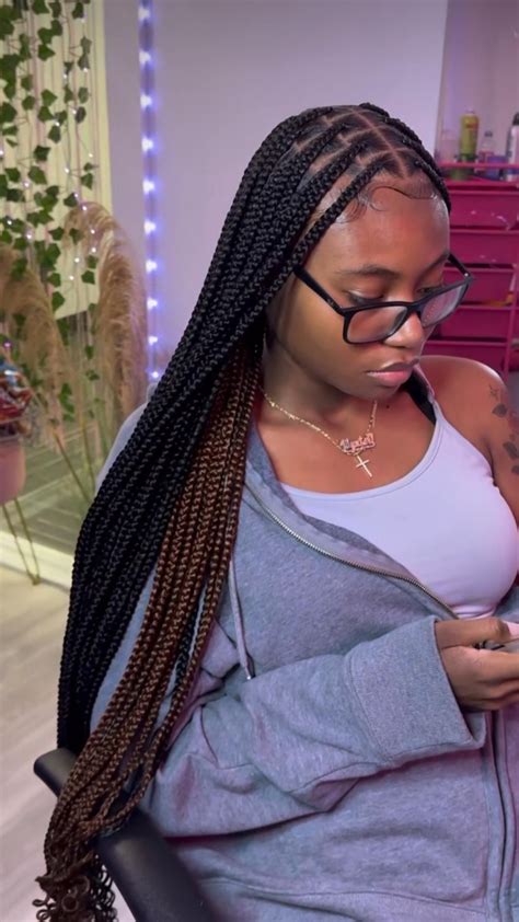 Light weight medium braids long light weight knotless braids – Artofit