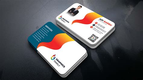 Modern Business Card Design 的图像结果
