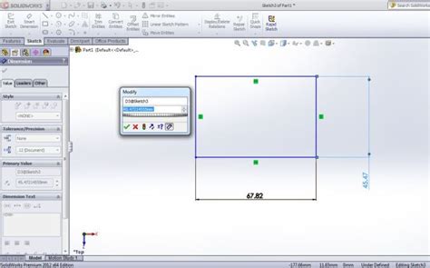 Image result for How to Add a Basic Dimension in SolidWorks Drawing