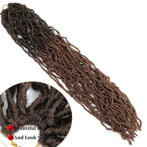 Buy New Faux Locs Crochet Hair 36Inch Pre-looped Super Long Extended ...