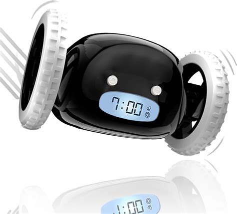 Amazon.com: Lanyazet Alarm Clock Stand on Pressure Battery Smart Alarm ...