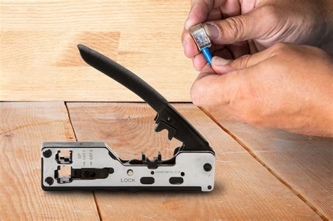 Crimper, RJ45 CAT7,CAT6,CAT5 - (TT-325) — Triplett Test Equipment & Tools