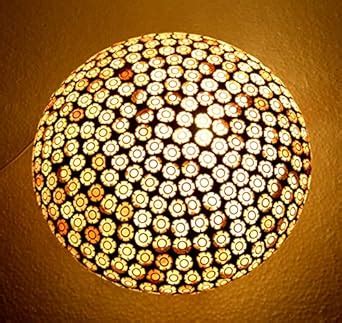Buy Pravimish Mosaic Glass Ceiling Lamp/Light for Rooftop Living, Gift ...