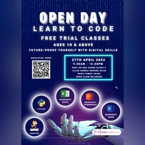 CodeAcademy.my Open Day & Free Trial Class, SH01-08, GEO Condo Block C ...