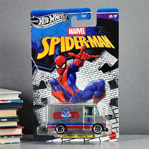 Hot Wheels Silver Series - Combat Medic - 5/5 - Marvel SpiderMan - GDG ...