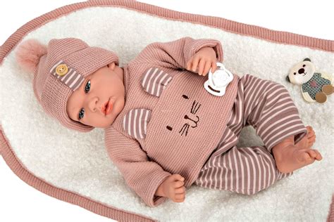60802 ELEGANCE 40 CM ANDIE ROSA C/MANTA (MUÑECO DE PESO) – Elfa ...
