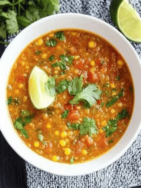 Ultimate Mexican Red Lentil Stew: Delicious Comfort Food