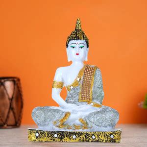 GW Creations Beautiful Lord Gautam Buddha in Meditating Position Statue ...