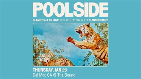 Poolside w/ slenderbodies & Hendo, The Sound, Del Mar, 25 January 2024 ...
