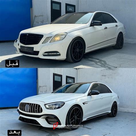 CONVERSION BODY KIT for MERCEDES-BENZ E-CLASS W212 2009 - 2013 to E63 ...