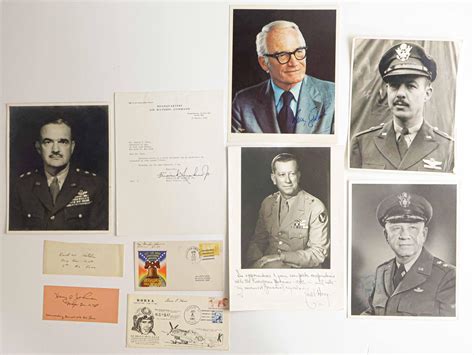 Lot - WORLD WAR II AIR FORCE GENERALS AND AVIATORS (9)