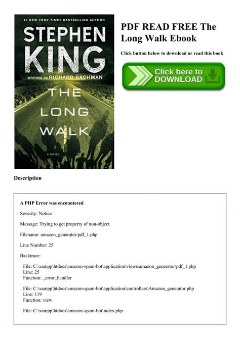 PDF READ FREE The Long Walk Ebook