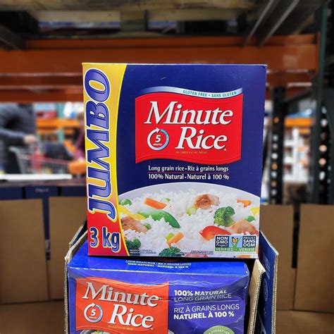 Minute Rice Long Grain Rice - 1 x 3 Kilos Shipped to Nunavut - The ...
