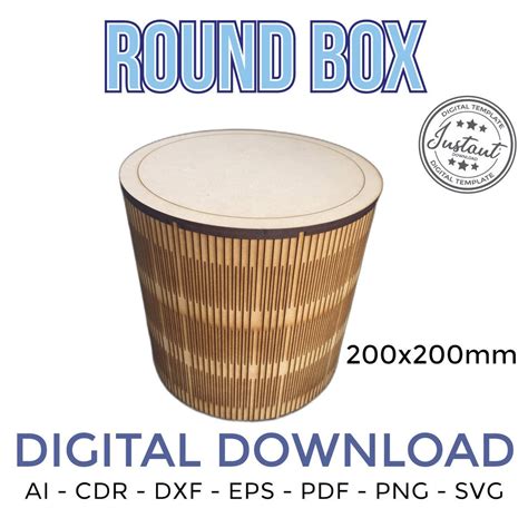 Buy Laser Cut Vector FILE Cdr Dxf Eps for Laser Cut or Cnc Router ROUND ...