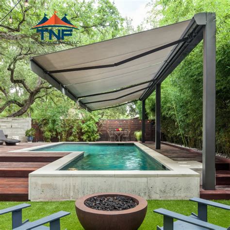 Cantilever Swimming Pool Shade | TNF