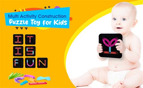 CloudTech® Alphabets Puzzle Toys for 3 4 5 Year Old Girls Boys | ABC ...