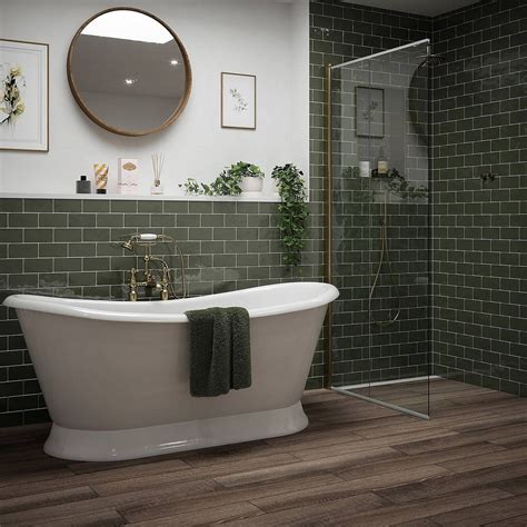 20 country bathroom ideas to inspire your next redesign | Green tile ...