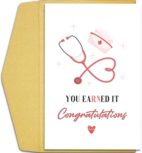 Qiliji Lovely Nurse Graduation Card, RN Graduation Card, India | Ubuy
