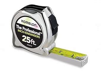 Komelon 425IEHV 4 Pack 25ft. x 1in. The Professional Tape Measure ...