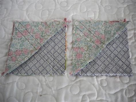 How to Use a Quarter Square Triangle Ruler for Quilting 的图像结果