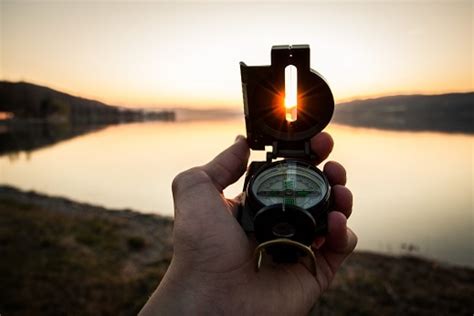 Image result for How to Use a Lensatic Compass
