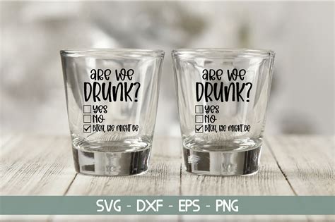 Are We Drunk? Yes, No, Bitch, We Might Be Graphic by PrintableStore ...