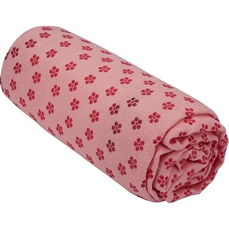 Nettie Handloom Cotton Yoga Mat With Free Carry Bag, 180 cm x 72 cm ...