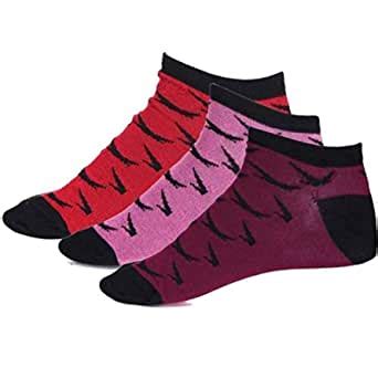 HiFlyers No Show Socks Pack Of 3 : Amazon.in: Clothing & Accessories