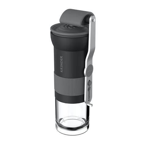 Cafflano Krinder Manual Coffee Grinder, Black Price