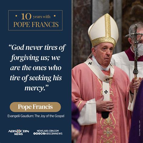 Top Pope Francis Quotes Slideshow) 10 Inspiring Quotes From Recent