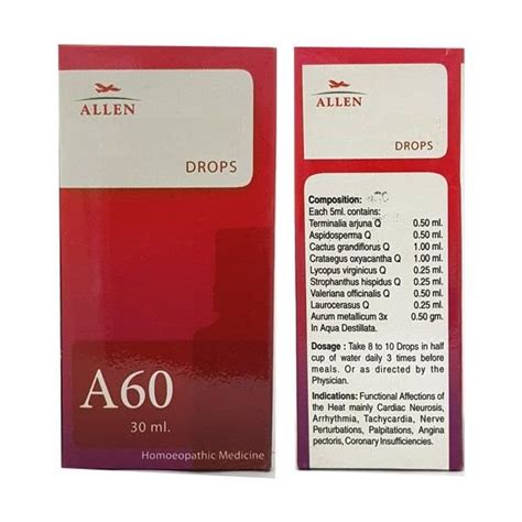 Buy Allen A60 Drops 30ml Online at Low Prices in India - Amazon.in