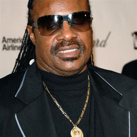 Stevie Wonder Without Glasses