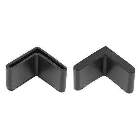 uxcell Rubber Furniture Covers Angle Caps L Shaped 38 x 38 x 3mmTable ...