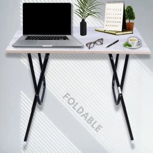 systumm Smart Foldable Multi-Use Laptop, Dining & Study Engineered Wood ...