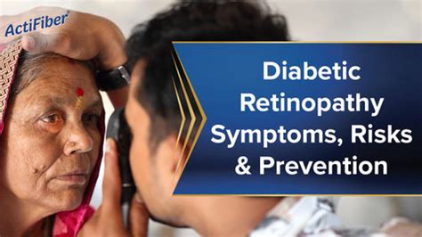 Diabetic Retinopathy: Symptoms, Risks & Prevention – ActiFiber