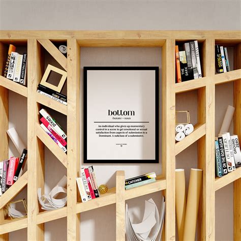 Printable Bottom Definition Poster: Kinky BDSM Digital Print / Kinky ...