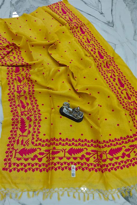 Dhulo’r Mukut Gachi Tussar Saree – Monamaar