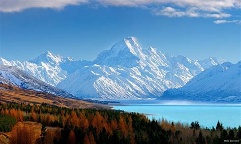 New Zealand Bottom of South Island