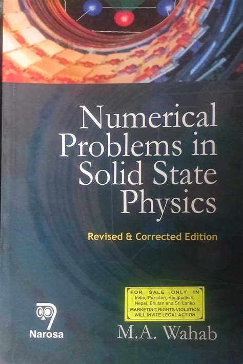 Amazon.in: Buy Numerical Problems in Solid State Physics By MA Wahab ...