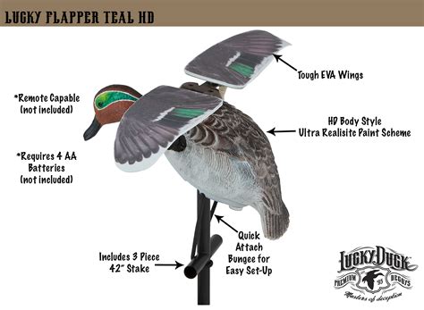 Lucky Duck Waterfowl Flappers