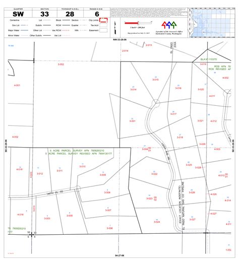 Snohomish County, WA Assessor Maps Selection