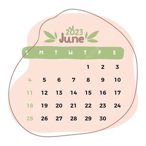 Calendar June July 2025