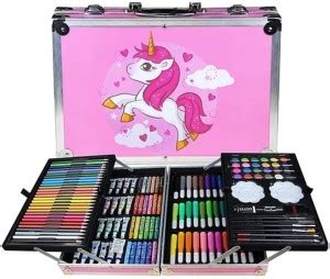 Flipkart.com | feelhigh 145 pcs Artist Colour Set -Unicorn Color Box ...