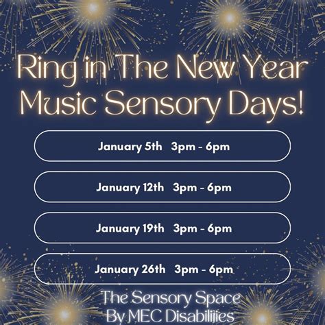 Ring in The New Year Music Sensory Days, MEC Disabilities, Grants Pass ...